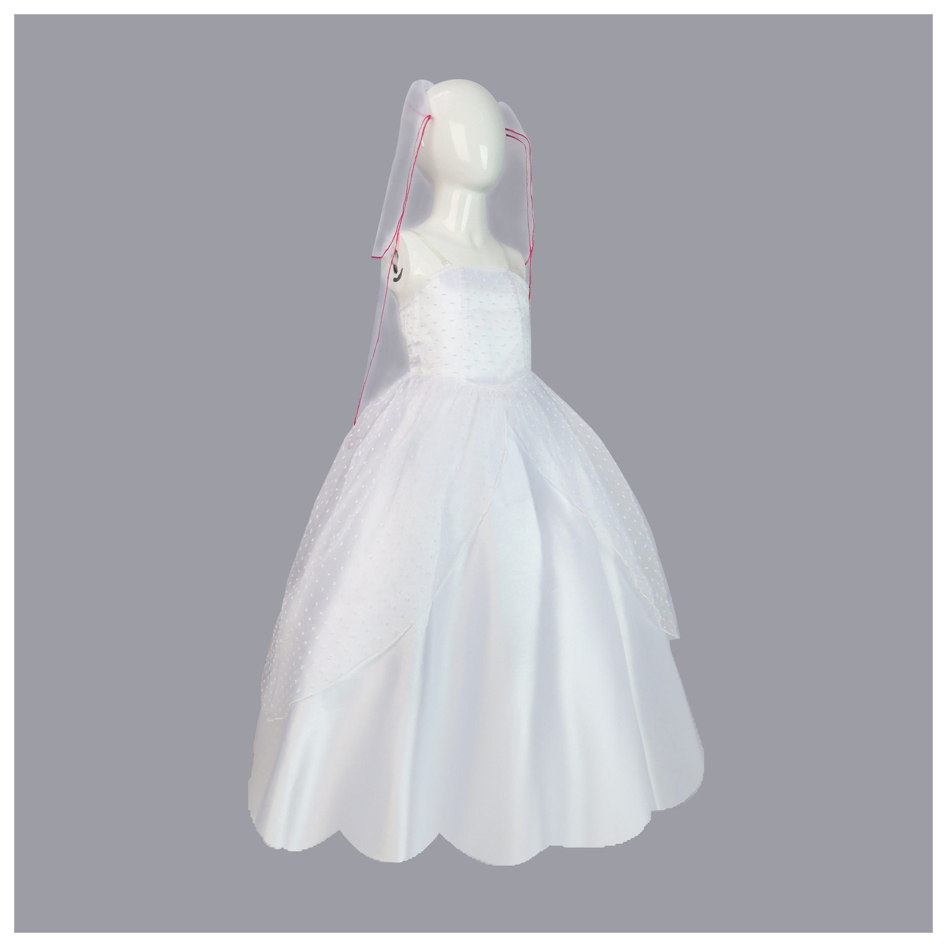 Peach wedding dress cosplay Super Mario Peach Princess Peach dress children's dress