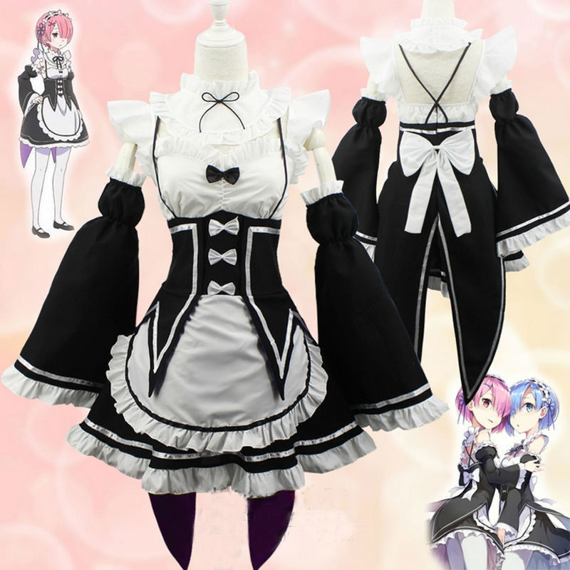 Life in a different world from scratch cosplay Ramrem cos costume Japanese anime costume maid costume