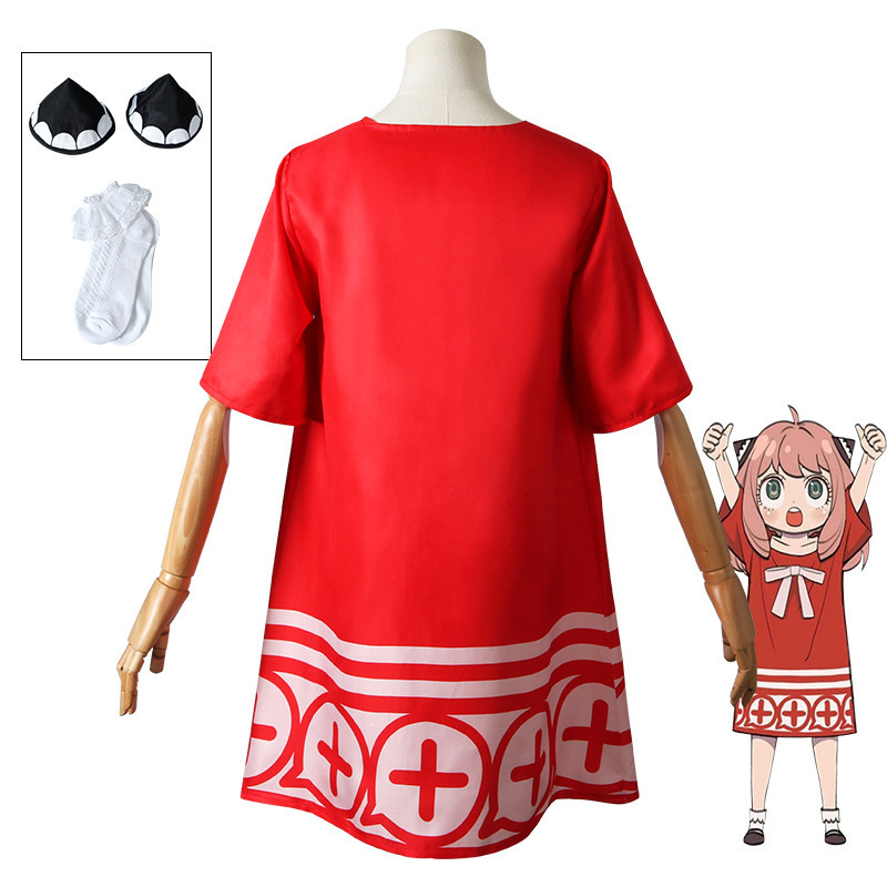 Spy house cos costume Aniya cosplay costume Japanese anime two-dimensional costume