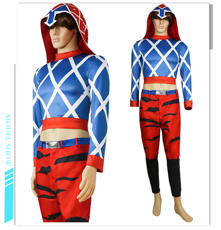 JOJO's Bizarre Adventure: Golden Wind Mista suit anime suit play male and female suit c suit