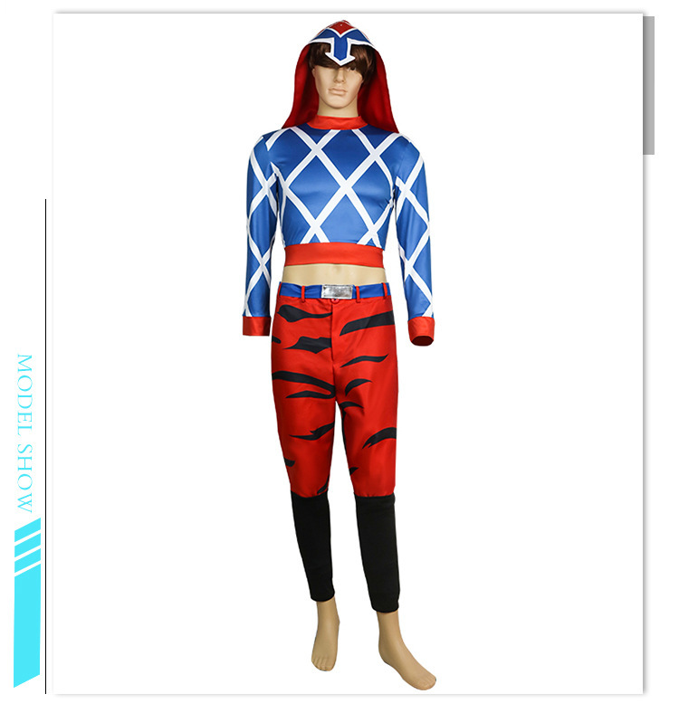 JOJO's Bizarre Adventure: Golden Wind Mista suit anime suit play male and female suit c suit