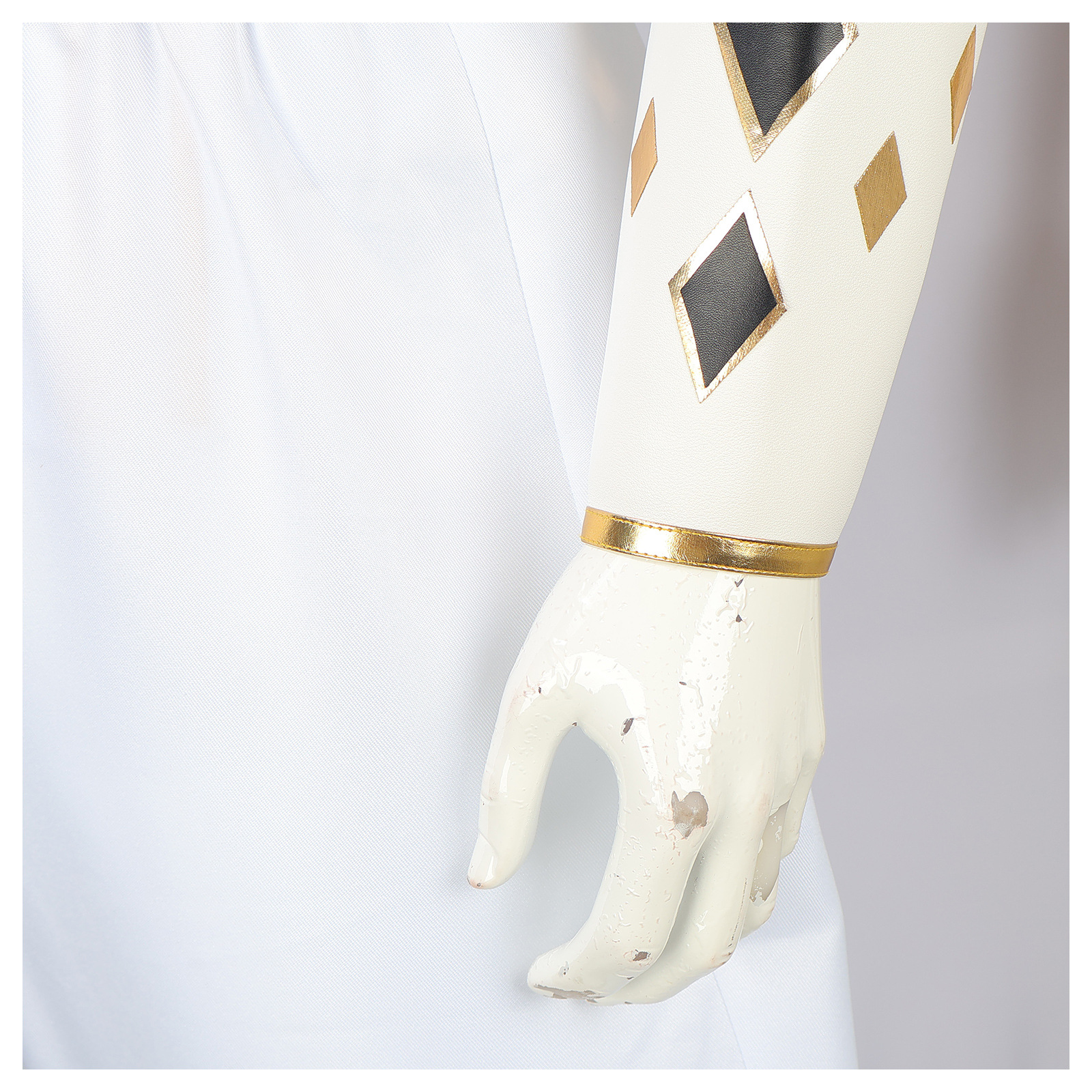 Power Rangers White Ninja POWER RANGERS Tommy Oliver White Ninja Cosplay Suit