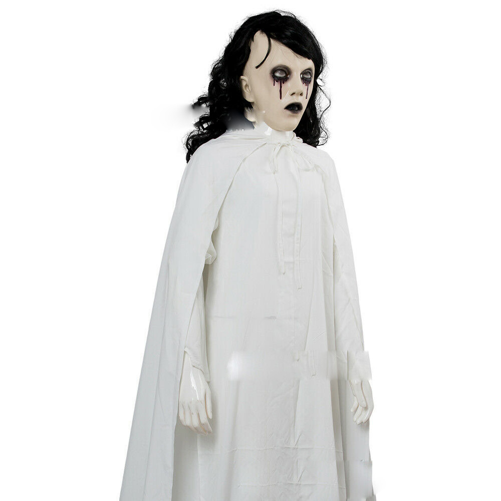 The Curse of La Llorona Children's Cosplay Costume Set Cape Coat Robe