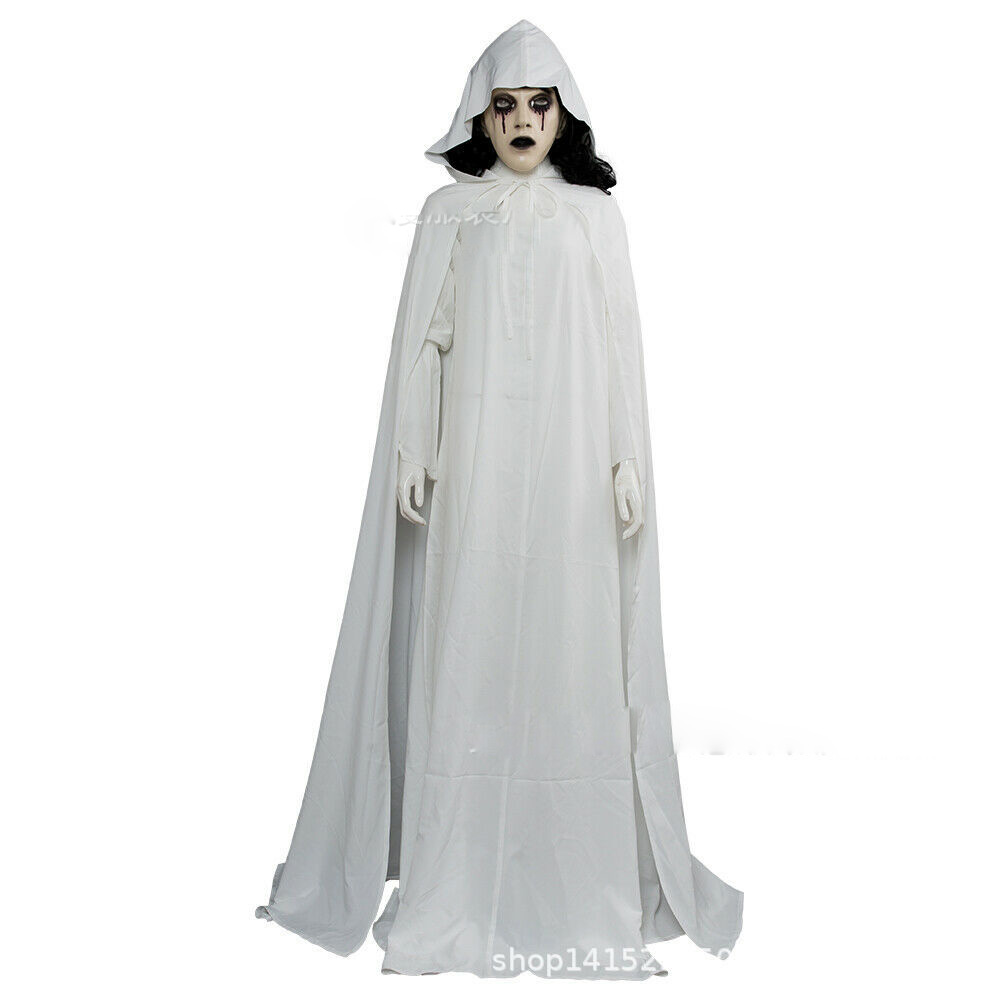 The Curse of La Llorona Children's Cosplay Costume Set Cape Coat Robe