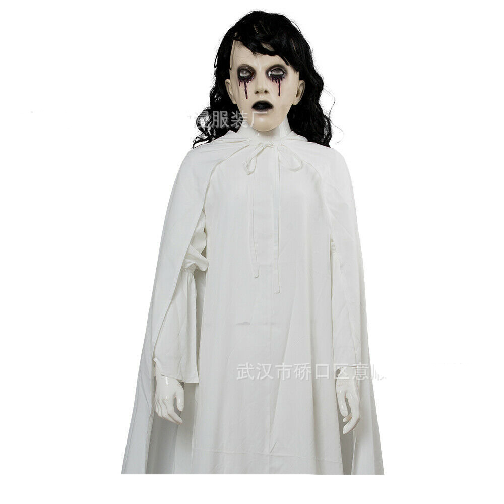 The Curse of La Llorona Children's Cosplay Costume Set Cape Coat Robe