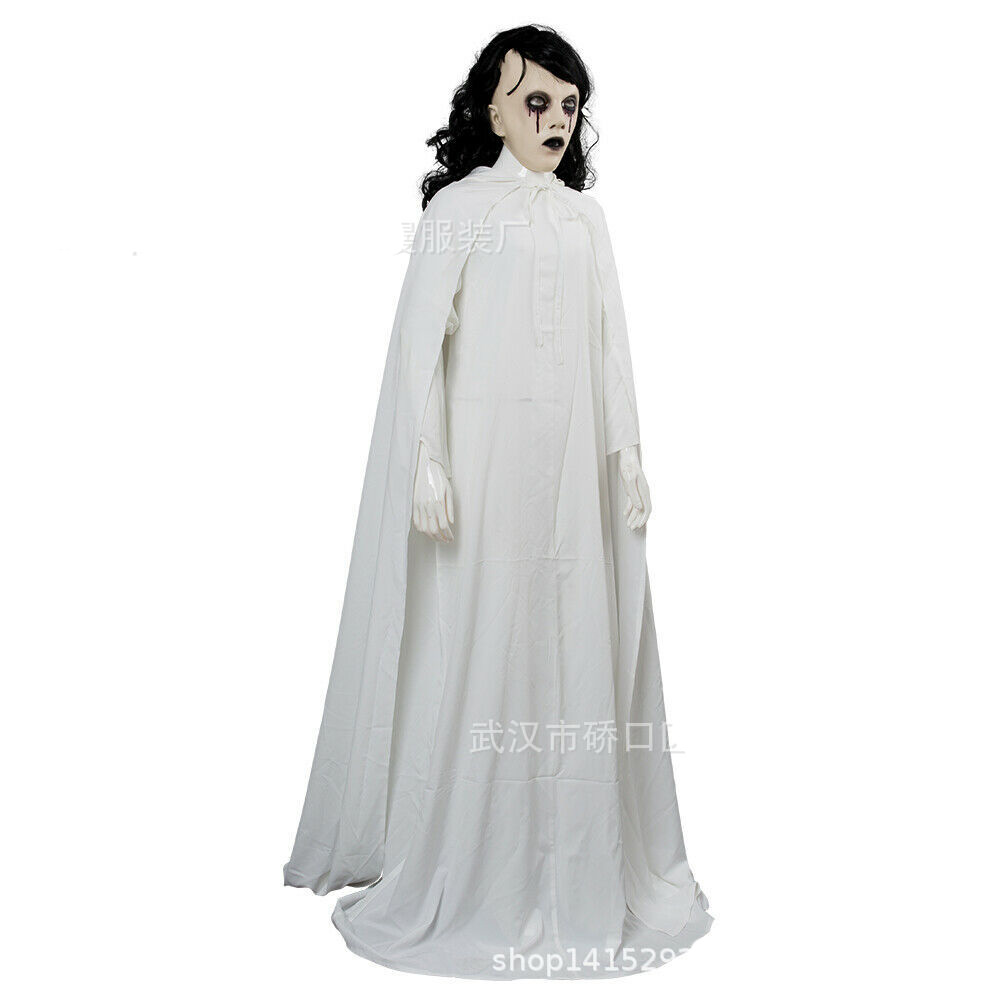 The Curse of La Llorona Children's Cosplay Costume Set Cape Coat Robe