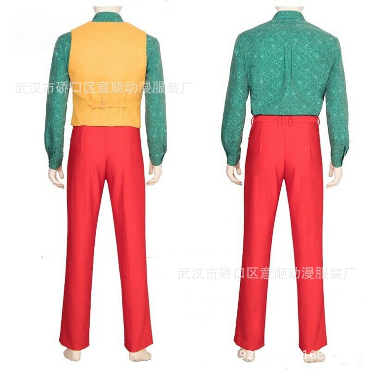 Batman Joker Joaquin<br/> Phoenix Arthur Fleck Cosplay Costume Complete Set